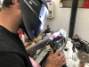 Dustin bei der Arbeit